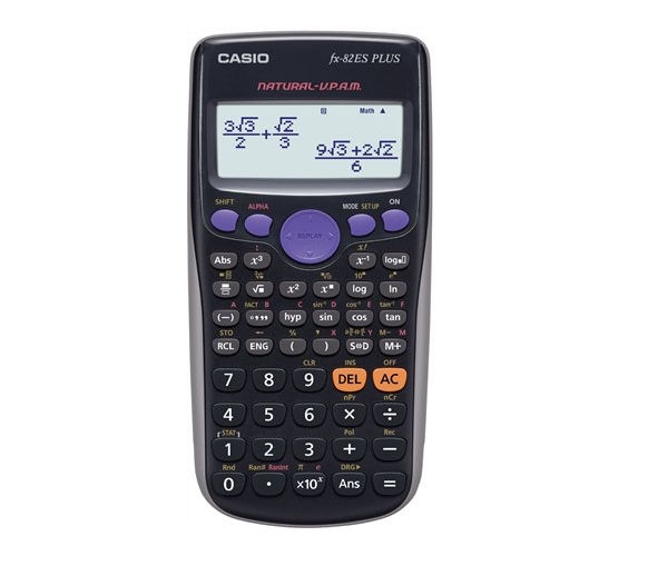 Számológép, tudományos, 252 funkció, CASIO  FX-82P fotó, illusztráció : FX-82ES-PLUS