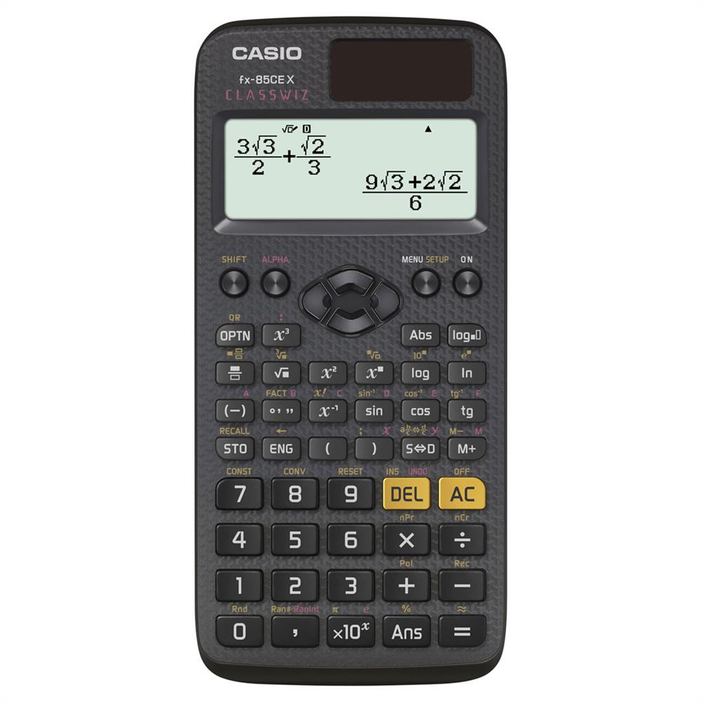 Casio FX-85CE X tudományos számológép fotó, illusztráció : FX-85CE-X