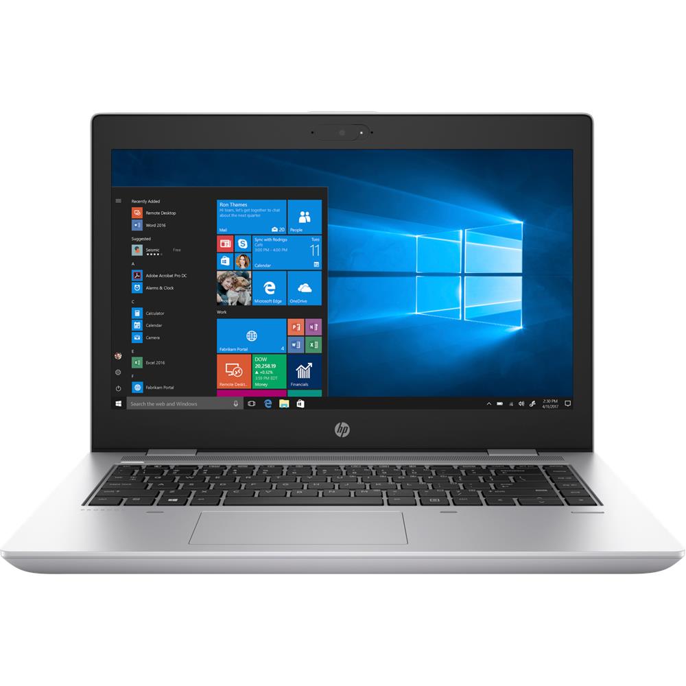 HP ProBook laptop 14  HD i5-8250U 8GB 256GB UHD W10Pro ezüst HP ProBook 640 G4 fotó, illusztráció : HP-70454827