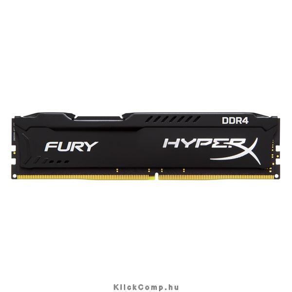 4GB DDR4 memória 2133MHz CL14 DIMM memória Kingston HyperX FURY Black fotó, illusztráció : HX421C14FB_4