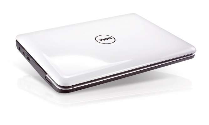 Dell Inspiron Mini 10 White HD netbook Atom N450 1.66GHz 1G 250G 6cell W7S HUB fotó, illusztráció : INSP1012-2