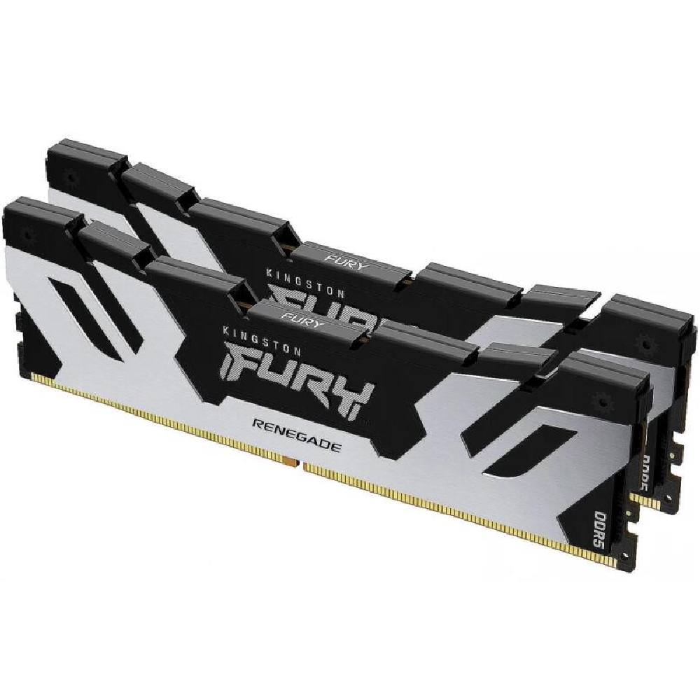 64GB DDR5 memória 6000MHz 2x32GB Kingston FURY Renegade Silver fotó, illusztráció : KF560C32RSK2-64