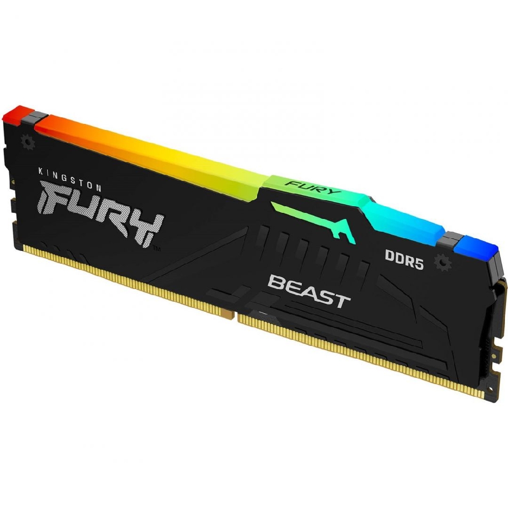 8GB DDR5 memória 6000MHz 1x8GB Kingston FURY Beast fotó, illusztráció : KF560C40BBA-8