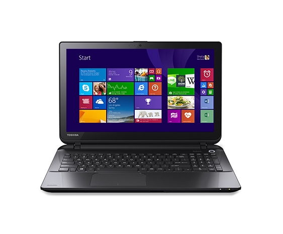 Toshiba Satellite 15.6  laptop i3-4005U/4GB/1TB/AMD M260 2GB/DOS, fekete fotó, illusztráció : L50-B-1DL