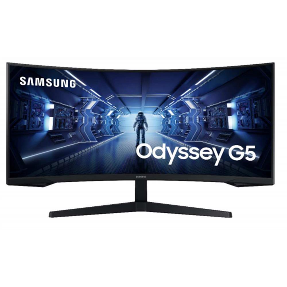 Monitor 34  3440x1440 VA HDMI DP USB Samsung G5 C34G55TWWR fotó, illusztráció : LC34G55TWWRXEN