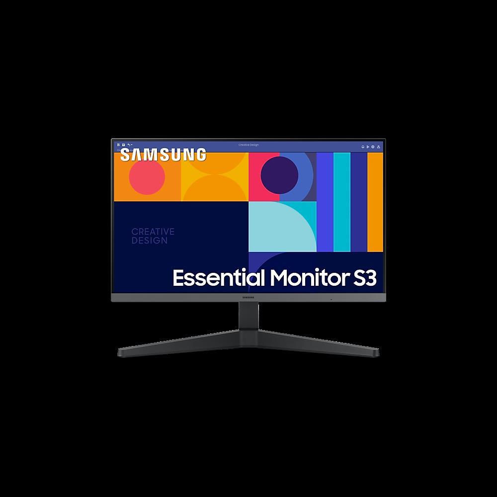 Monitor 24  1920x1080 IPS VGA HDMI DP Samsung S24C332GAU fotó, illusztráció : LS24C332GAUXEN