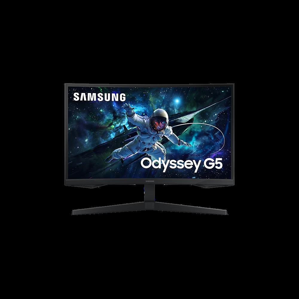 Monitor 27  2560x1440 VA HDMI DP Samsung Gaming G55C fotó, illusztráció : LS27CG552EUXEN