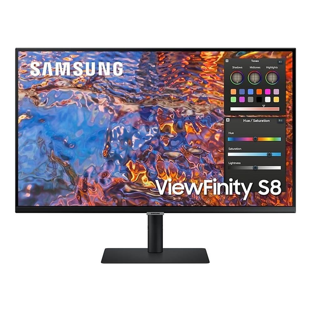 Monitor 32  3840x2160 IPS HDMI DP USB USB-C Samsung ViewFinity S8 S32B800PXU fotó, illusztráció : LS32B800PXUXEN