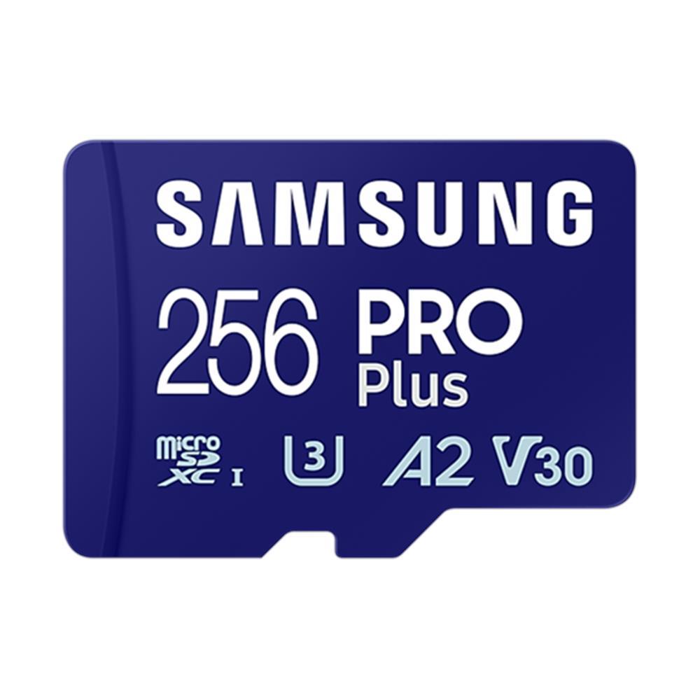 Memória-kártya 256GB microSDXC Class10 Samsung PRO Plus + adapter fotó, illusztráció : MB-MD256SA_EU