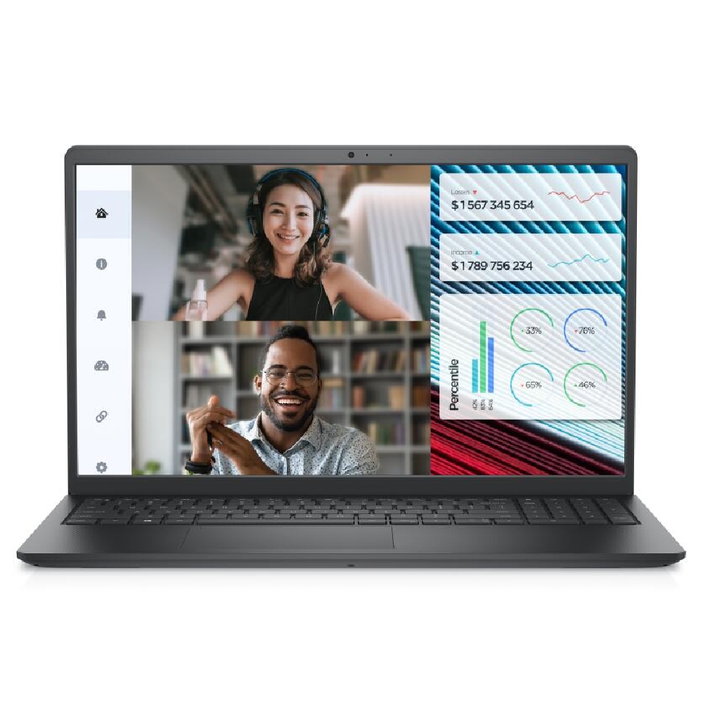 Dell Vostro laptop 15,6  FHD i7-1355U 8GB 512GB UHD W11Pro fekete Dell Vostro 3 fotó, illusztráció : N1601PVNB3530EMEA01