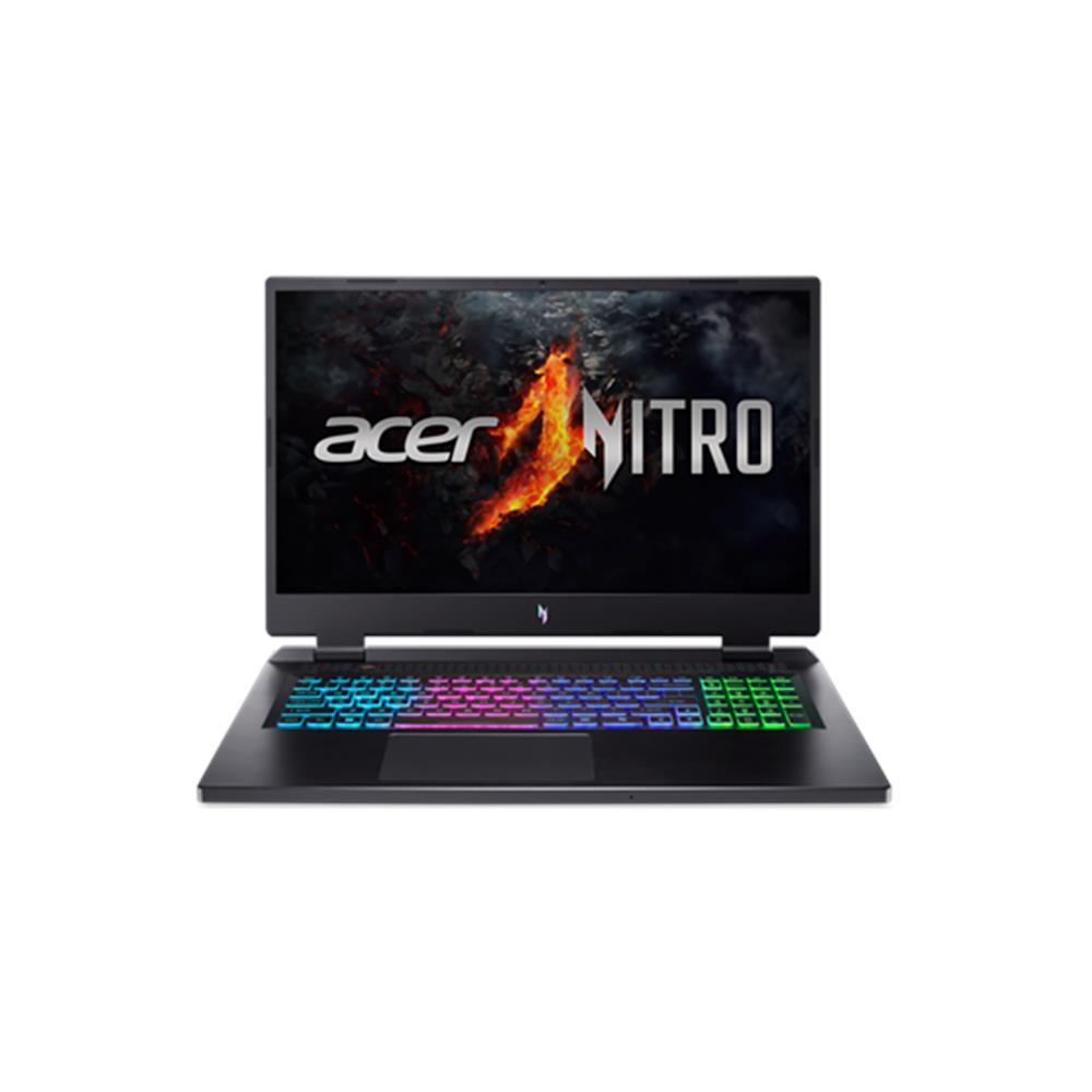 Acer Nitro laptop 17,3  QHD R9-8945HS 32GB 1TB RTX4070 W11 fekete Acer Nitro 17 fotó, illusztráció : NH.QP9EU.006