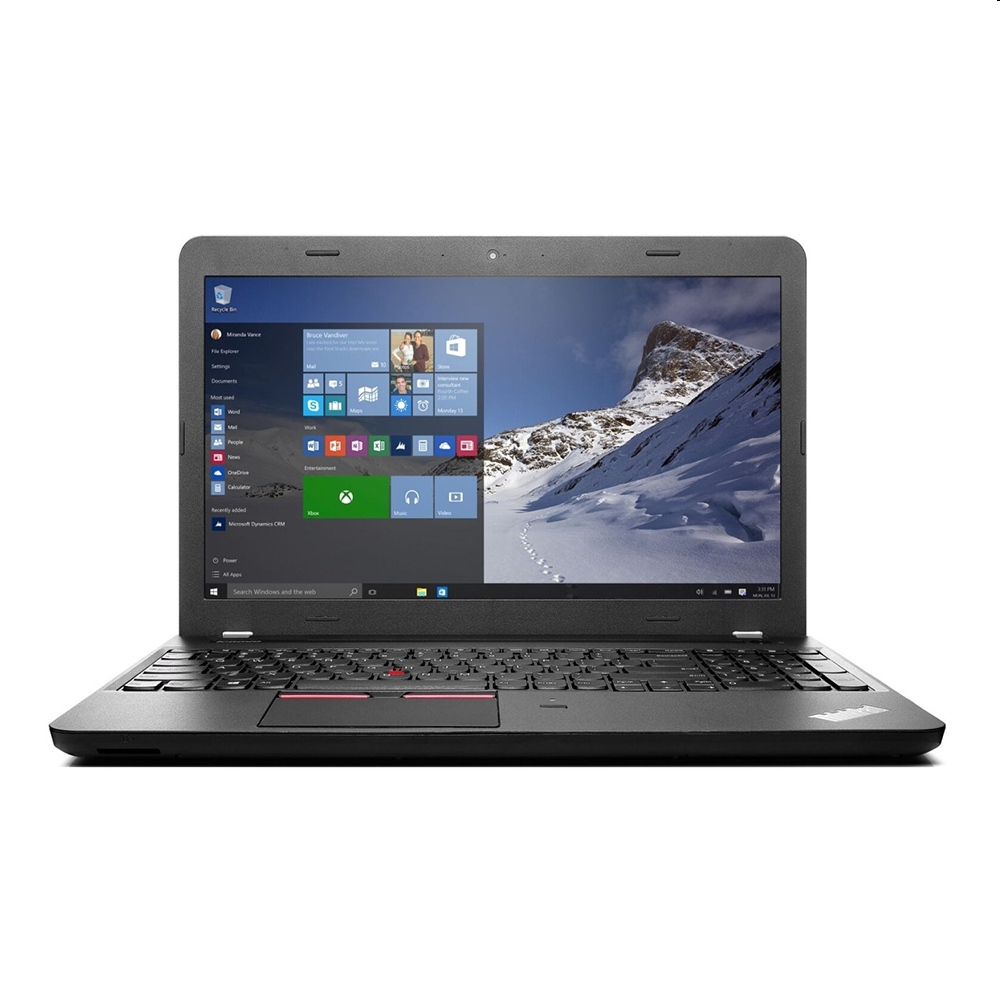 Lenovo ThinkPad E560 15.6  1920x1080 felújított laptop fekete fotó, illusztráció : NNR7-MAR06543