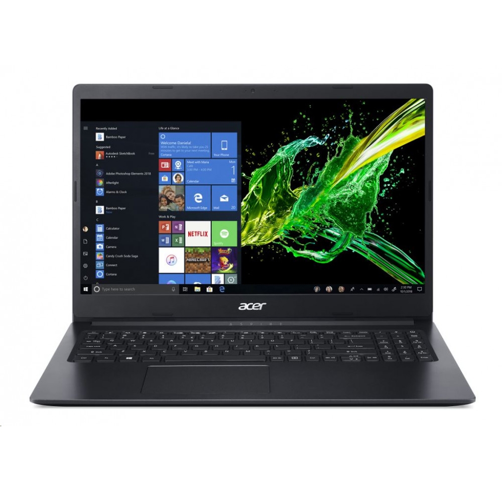 Acer Aspire laptop 15,6  FHD N4120 4GB 128GB UHD W11 fekete Acer Aspire 3 fotó, illusztráció : NX.HXDEU.009