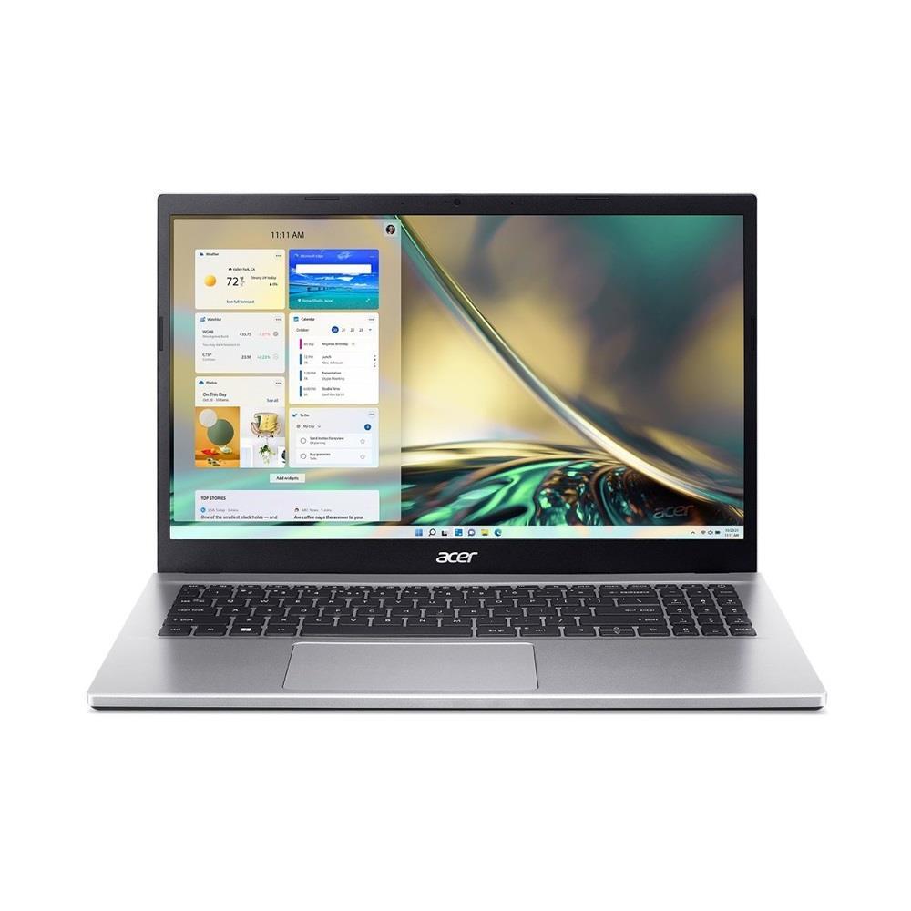 Acer Aspire laptop 15,6  FHD i5-1235U 8GB 512GB IrisXe NOOS ezüst Acer Aspire 3 fotó, illusztráció : NX.K6SEU.011
