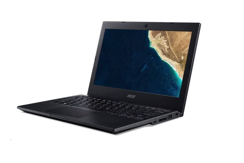 Acer TravelMate laptop 11,6  HD N5000 4GB 128GB UHD Linux fekete TravelMate B1 fotó, illusztráció : NX.VHPEU.002