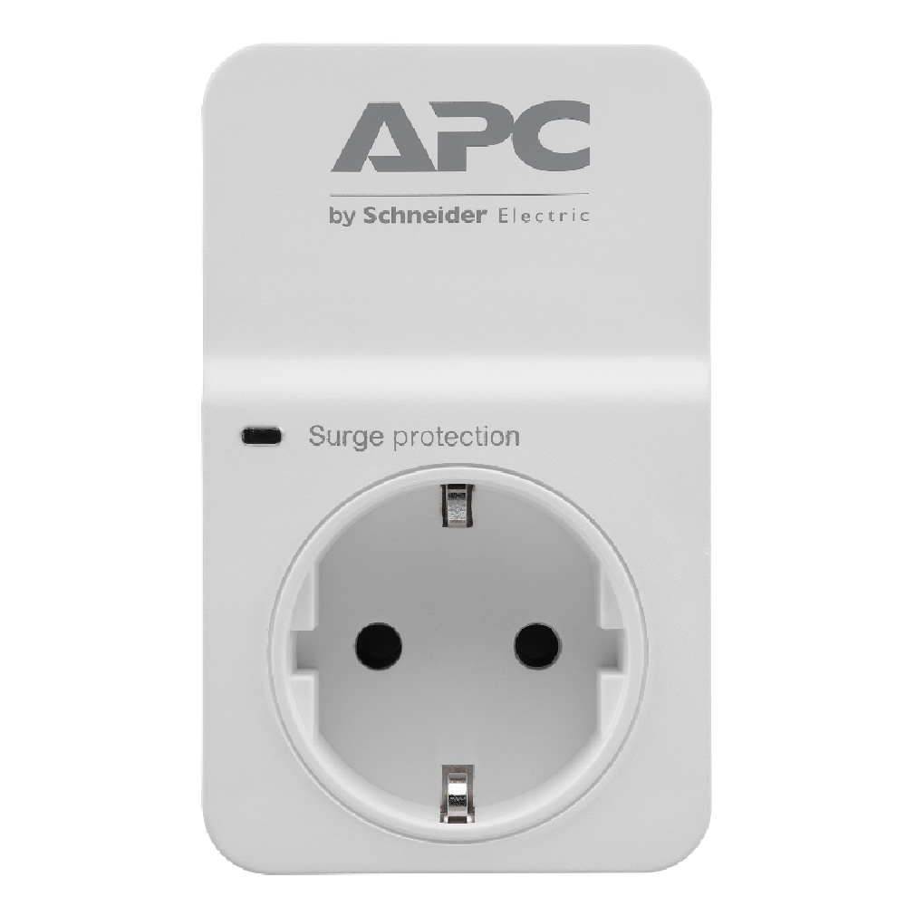 Túlfeszültség-védő 1 kimenettel APC PM1W-GR SURGE PROTECTOR fotó, illusztráció : PM1W-GR