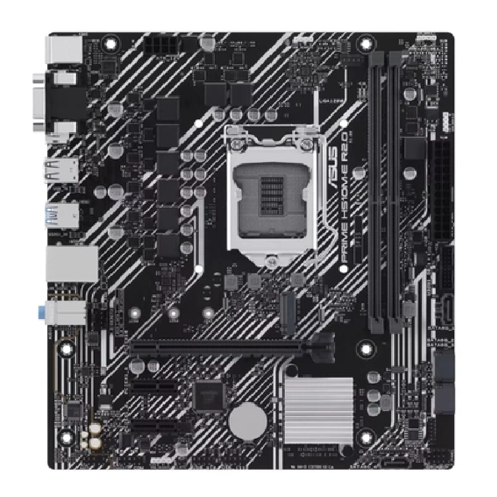 Alaplap H470 LGA1200 2xDDR4 Asus PRIME H510M-E R2.0 mATX fotó, illusztráció : PRIME-H510M-E-R2.0