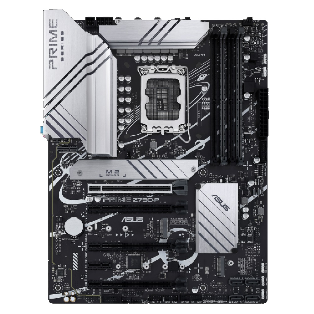 Alaplap Z790 LGA1700 4xDDR5 Asus PRIME Z790-P-CSM ATX fotó, illusztráció : PRIME-Z790-P-CSM