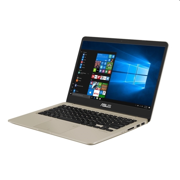 Asus laptop 14  FHD  i5-8250U 8GB 1TB+128GB MX150-2GB Win10 fotó, illusztráció : S410UN-EB041T