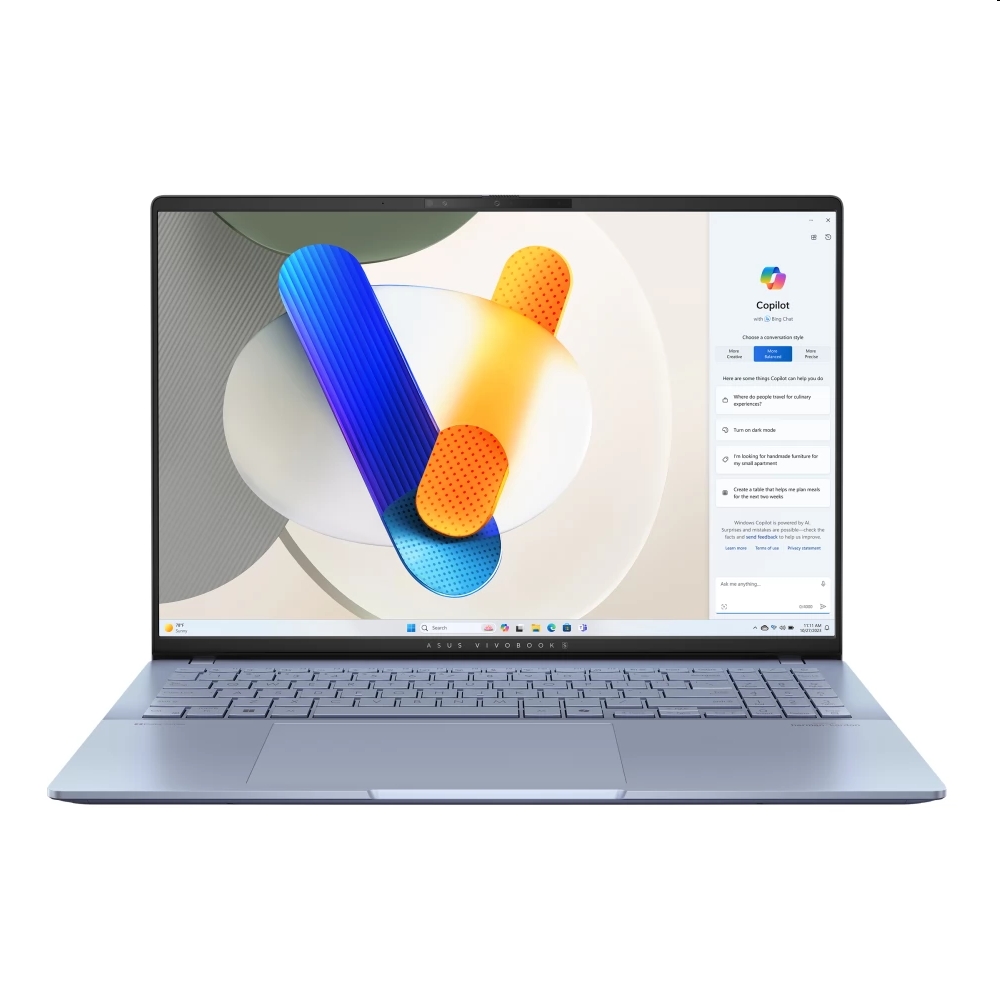 Akció Asus VivoBook laptop 16  QHD Ultra 9-185H 16GB 1TB Arc W11 kék Asus Vi fotó, illusztráció : S5606MA-MX012W