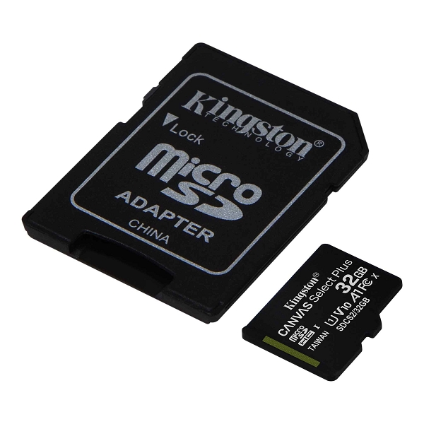 Memória-kártya 512GB microSDXC Class10 Kingston Canvas Select Plus + adapter fotó, illusztráció : SDCS2_512GB