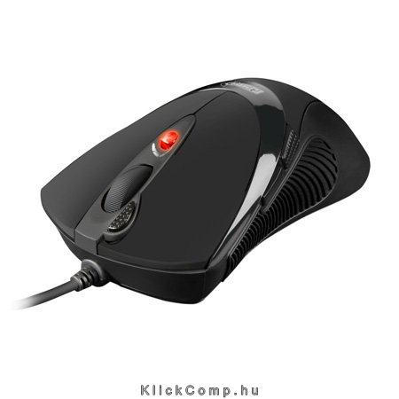 Egér Gamer FireGlider Black Lézer érzékelő; 600-3600DPI; súlyozható max19,5g; S fotó, illusztráció : SHARK-4044951010042