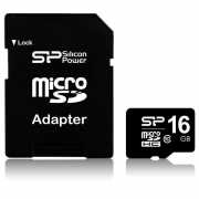 16GB SD MicroSD kártya Class10 + adapter Silicon Power Vásárlás SP016GBSTH010V10SP Technikai adat