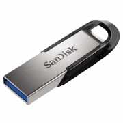 32GB USB3.0 Cruzer Ultra Flair Flash Drive Fekete-ezüst Sandisk Sandisk-139788 fotó