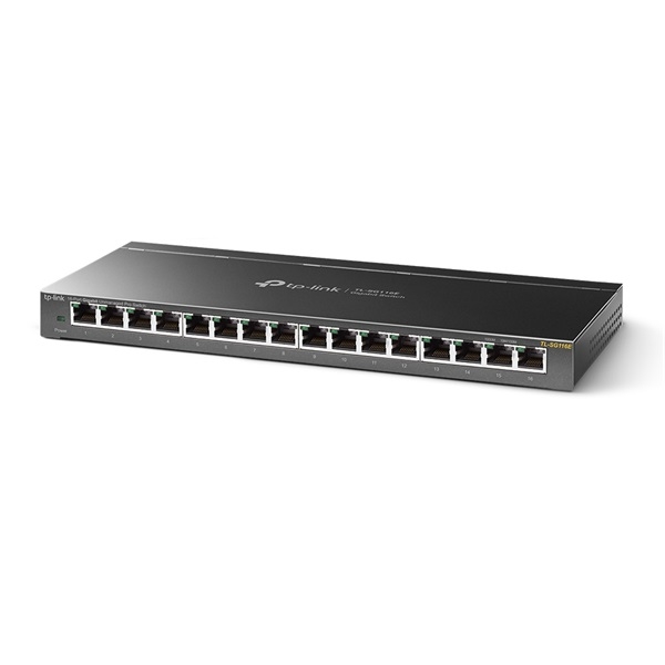 16 Port Switch TP-LINK TL-SG116E 16-Port Gigabit Unmanaged Pro Switch fotó, illusztráció : TL-SG116E