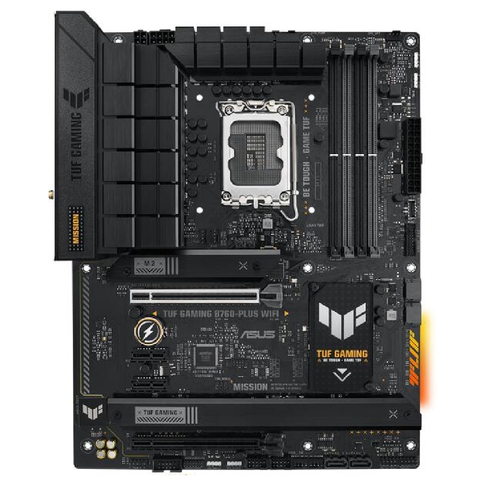 Alaplap B760 LGA1700 4xDDR5 Asus TUF B760M-PLUS mATX fotó, illusztráció : TUFGAMINGB760MPLUS