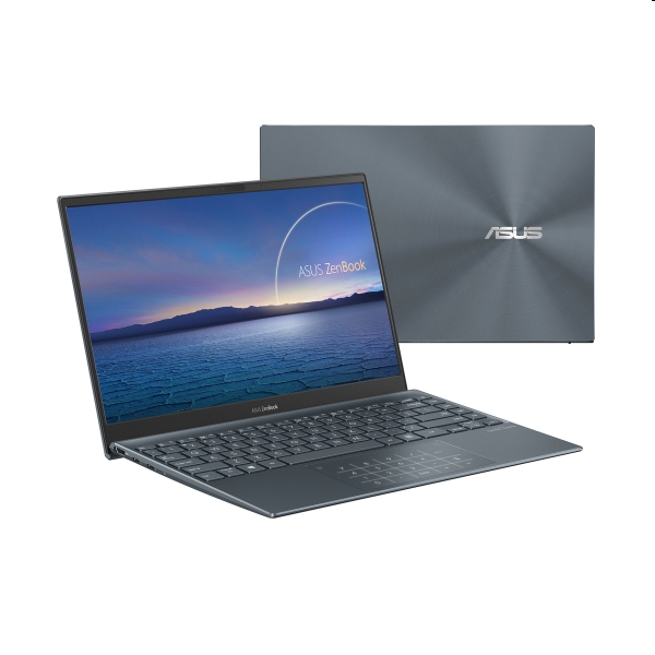 Asus laptop 13.3 FHD i7-1065G7 8GB 512GB Win10 Szürke fotó, illusztráció : UX325JA-AH138T