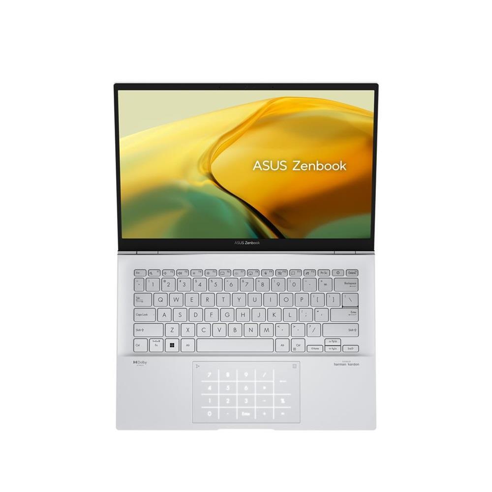 Asus ZenBook laptop 14  WQXGA i5-1340P 16GB 512GB IrisXe W11 ezüst Asus ZenBook fotó, illusztráció : UX3402VA-KP525W