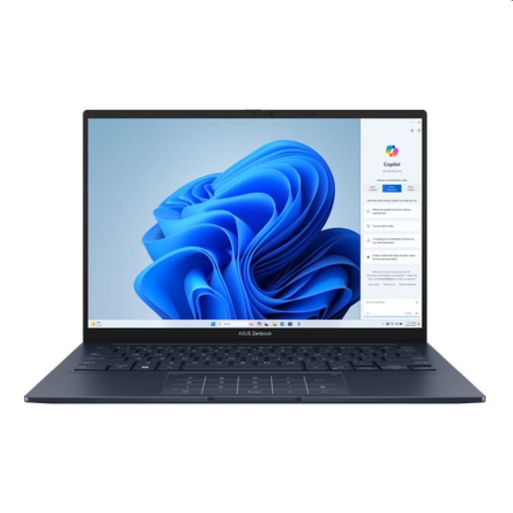 Asus ZenBook laptop 14  WQXGA Ultra 7-155H 16GB 1TB Arc W11 kék Asus ZenBook 14 fotó, illusztráció : UX3405MA-PP016W