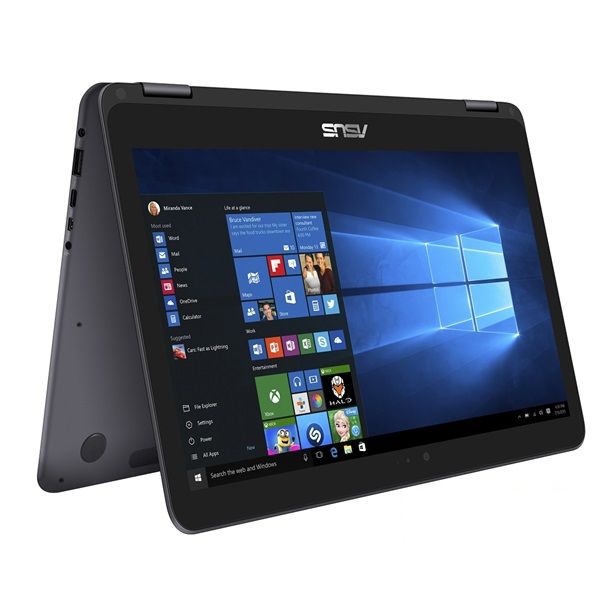 ASUS laptop 13,3  FHD Touch M3-6Y30 4GB 128GB Win10 szürke ZenBook Flip slim no fotó, illusztráció : UX360CA-C4014T