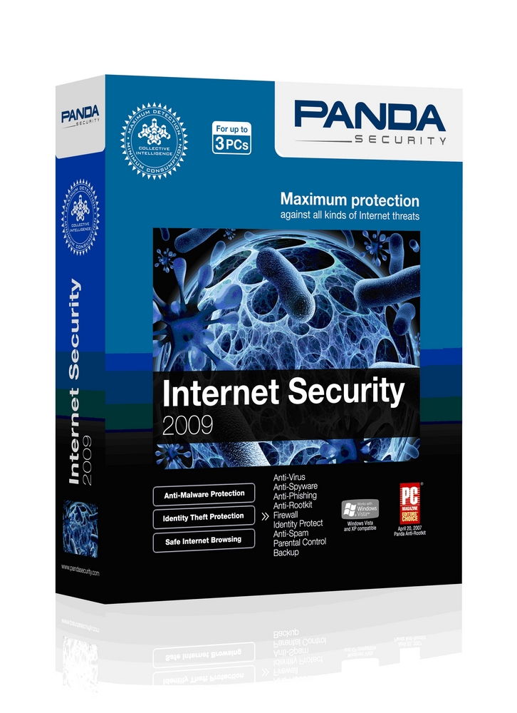 Internet Security 2009 Dobozos 3 számítógépre telepíthető 1 év fotó, illusztráció : W12IS09