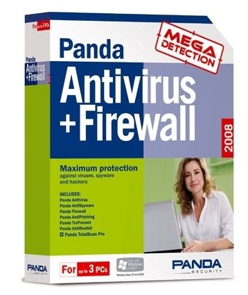 Antivirus + Firewall 2008 Retail Box 3 PC-re 1 year sevices fotó, illusztráció : W12T08