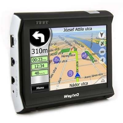 WAYTEQ N710 GPS 4.3  navigator Igo alapú Teljes Európa Szoftverrel V2 MP4/MP 1 fotó, illusztráció : WN710BFE