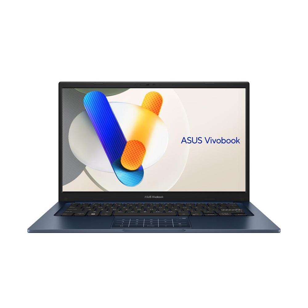 Asus VivoBook laptop 14  FHD i5-1335U 8GB 512GB UHD NOOS kék Asus VivoBook 14 fotó, illusztráció : X1404VA-AM427