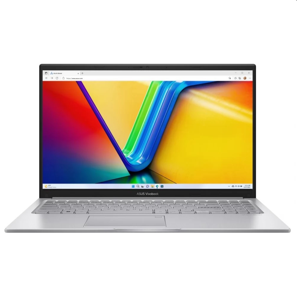 Asus VivoBook laptop 15,6  FHD i3-1215U 8GB 512GB UHD DOS ezüst Asus VivoBook 1 fotó, illusztráció : X1504ZA-BQ833