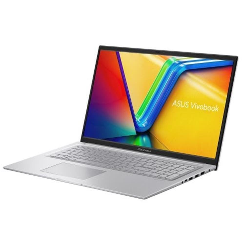 ASUS Notebook 17.3  1920x1080, Intel Iris Xe,Core i5,  Win11 ezüst fotó, illusztráció : X1704VA-AU394WS