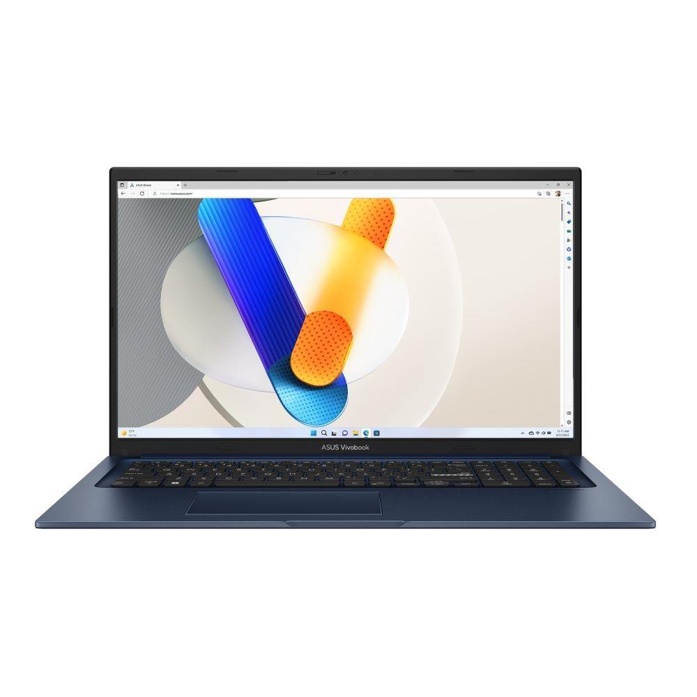 Asus Vivobook laptop 17,3  i3-1215U 8GB 512GB Int.VGA Win11 kék fotó, illusztráció : X1704ZA-AU355W