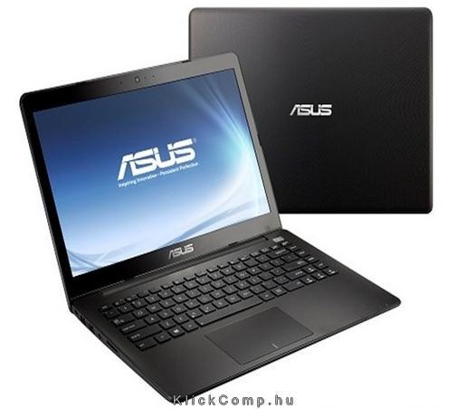 Asus notebook 14  LED, 2117U 1,8ghz, 4GB, 320GB, Intel HD, no ODD!, DOS, 2cell, fotó, illusztráció : X402CA-WX059D