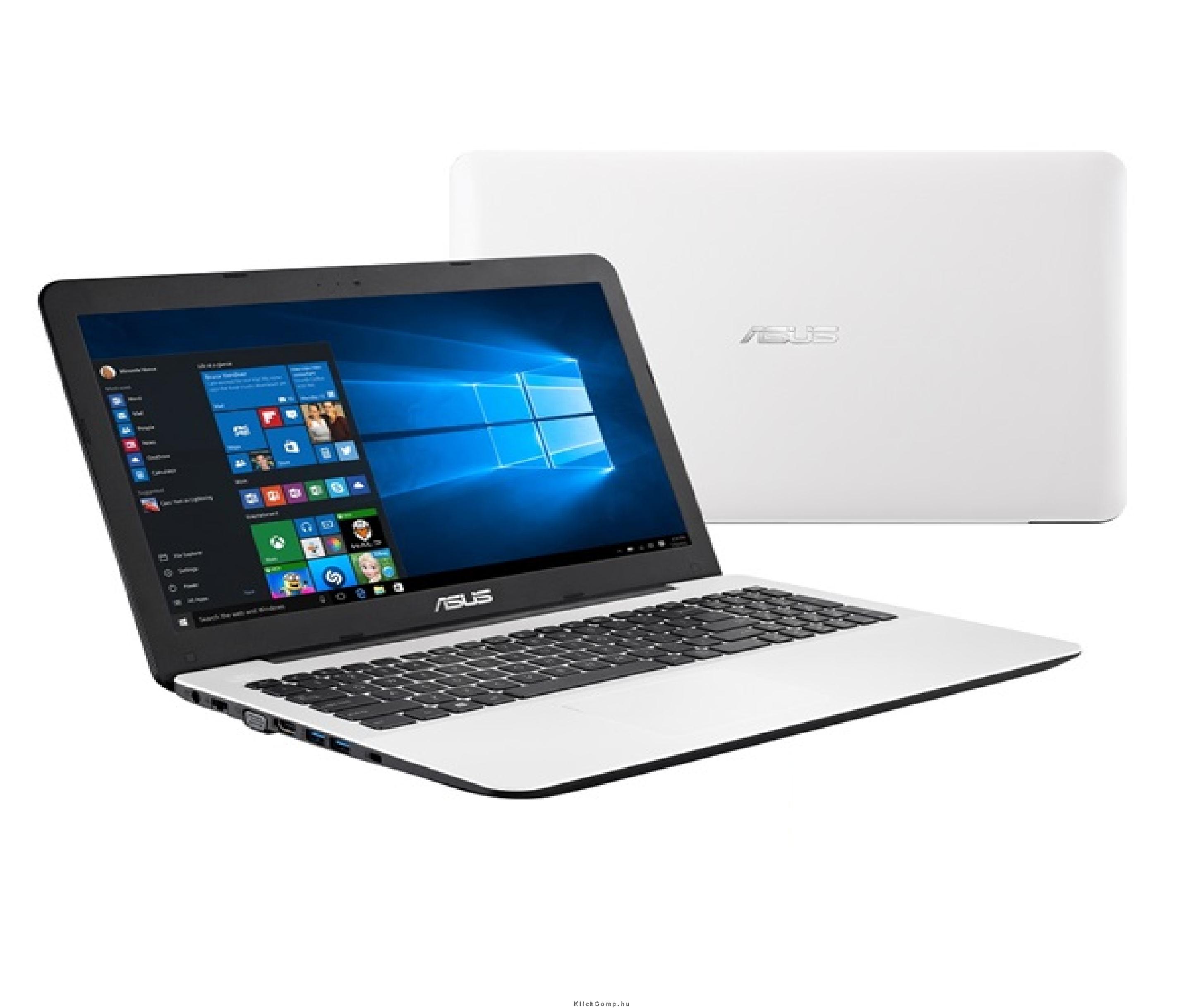 ASUS laptop 15,6  N3700 1TB GF-920M-1GB fehér fotó, illusztráció : X554SJ-XX057D