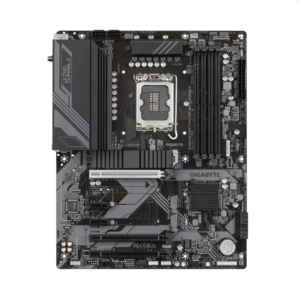 Alaplap Z790 LGA1700 4xDDR5 Gigabyte Z790 D AX ATX fotó, illusztráció : Z790-D-AX