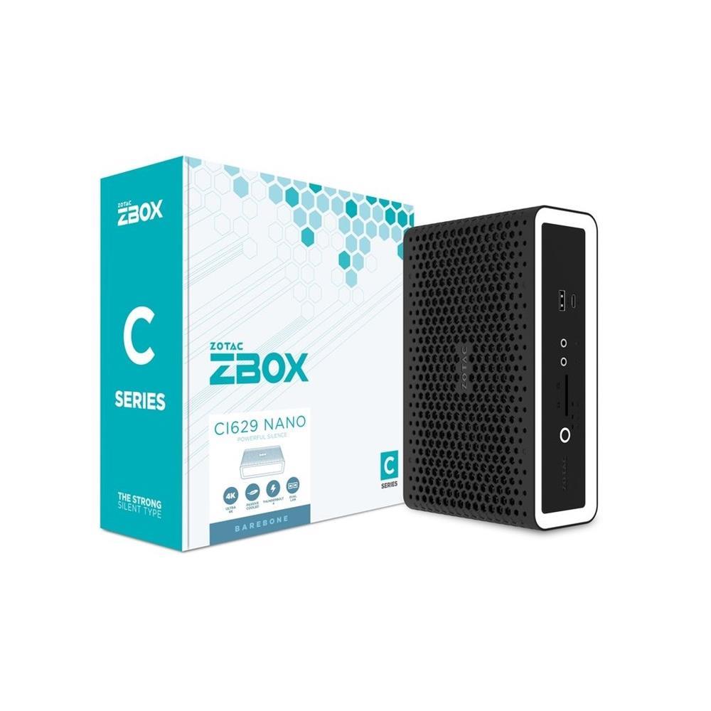 Barebone asztali számítógép Zotac  Mini Core fekete fotó, illusztráció : ZBOX-CI629NANO-BE