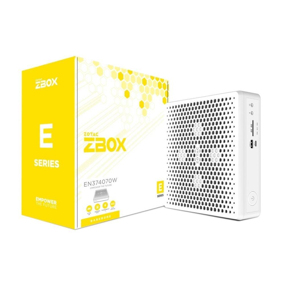 Barebone asztali számítógép Zotac ZBOX Mini fehér fotó, illusztráció : ZBOX-EN374070W-BE