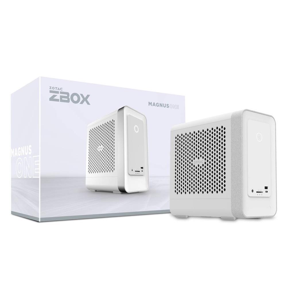 Barebone asztali számítógép Zotac ZBOX Mini  fehér fotó, illusztráció : ZBOX-ERP74070W-BE