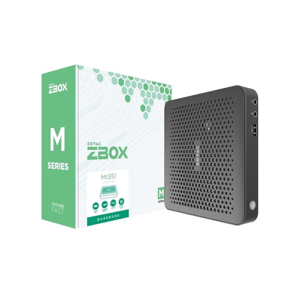 Barebone asztali számítógép Zotac Mini fekete fotó, illusztráció : ZBOX-MI351-E