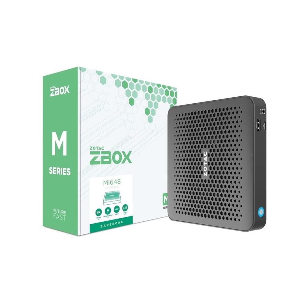 Barebone asztali számítógép Zotac ZBOX Mini fekete fotó, illusztráció : ZBOX-MI648-BE