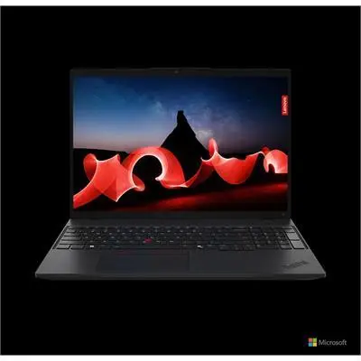 Lenovo ThinkPad laptop 16&#34; WUXGA Ultra 5-125U 16GB 512GB HD W11Pro fekete Lenovo ThinkPad L16 G1 21L3002EHV fotó